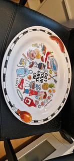 Blond Amsterdam BBQ Schaal, Ophalen, Gebruikt, Porselein of Keramiek, Schaal