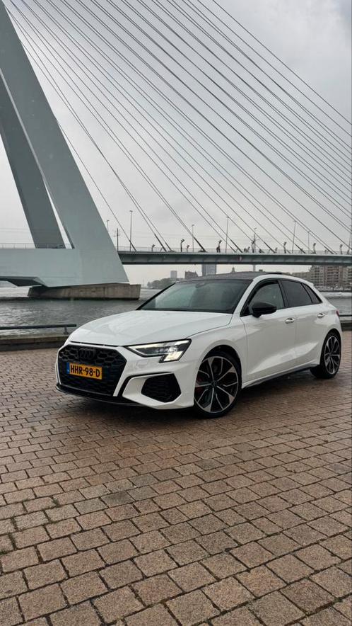 Audi S3 Tfsi 310pk S-tronic Quattro 2023 Wit, Auto's, Audi, Particulier, A3, 360° camera, Aangepast voor mindervaliden, ABS, Achteruitrijcamera