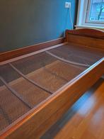 Auping bed eenpersoons (eiken), Ophalen, 90 cm, Eenpersoons, Bruin