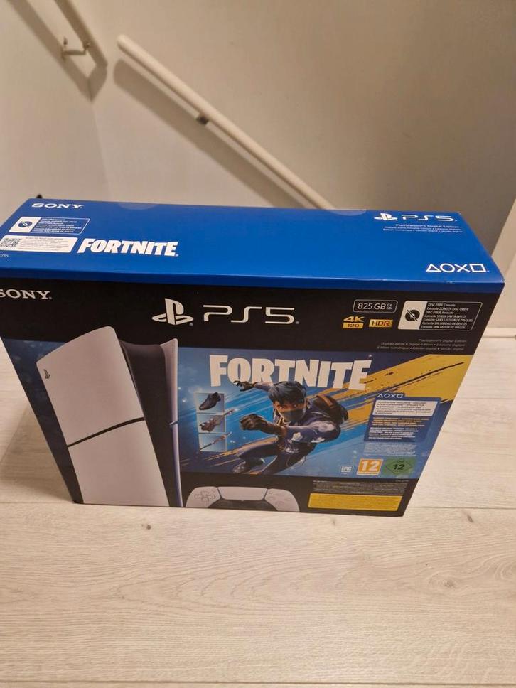 PS5 Digital Slim Fortnite Edition - Nieuw & Verzegeld!, Spelcomputers en Games, Spelcomputers | Sony PlayStation 5, Nieuw, Ophalen of Verzenden