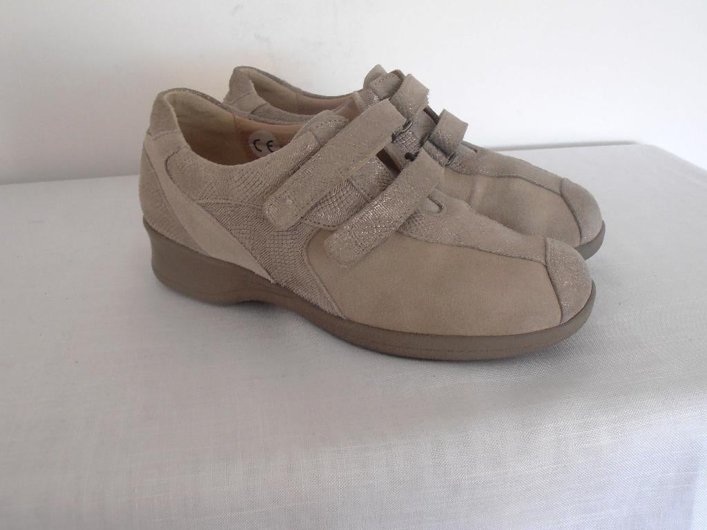 XSensible - prachtige beige voorjaars schoenen - 37 1/2 H, Xsensible, Schoenen met lage hakken, Verzenden, Beige