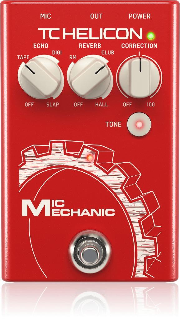 TC Helicon Mic Mechanic 2, Muziek en Instrumenten, Effecten, Zo goed als nieuw, Chorus, Delay of Echo, Reverb, Overige typen, Equalizer