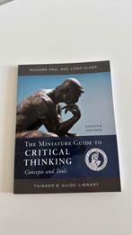 The Miniature Guide to Critical Thinking – Paul & Elder, Nieuw, Diverse auteurs, Ophalen of Verzenden, WO