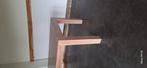 Eiken eetkamer tafel, Ophalen, Gebruikt, Vierkant, 50 tot 100 cm