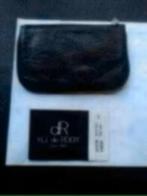 Mooie dR etui, zwart, leer. Bekijk ons hele aanbod!, Sieraden, Tassen en Uiterlijk, Portemonnees, Overige merken, Zwart, Ophalen of Verzenden