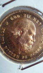 gouden10 gld munt willem3 1889, Verzenden, Koning Willem III, Euro's, Losse munt