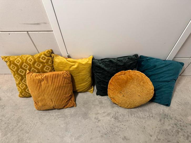 Set sierkussens – merkloos, Inhome, Woood & BePureHome, Huis en Inrichting, Woonaccessoires | Kussens, Zo goed als nieuw, Ophalen