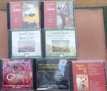 Opera Operette CD 's LP 's Muziekcassettes DVD 's vinylsingl beschikbaar voor biedingen