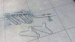 Kapstok metaal met 8 hangers, Zo goed als nieuw, Minder dan 100 cm, Metaal, Ophalen