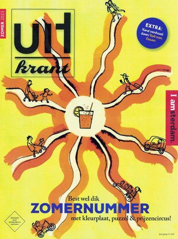 Rob van Essen in "Uitkrant Amsterdam" - zomer 2023. beschikbaar voor biedingen