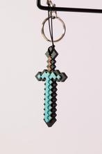 Sleutelhanger geïnspireerd door Minecraft - 3D prints, Ophalen of Verzenden, Nieuw, Overige typen