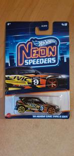 Hot Wheels '99 Honda Civic Type R Neon Speeders, Ophalen of Verzenden, Nieuw, Auto
