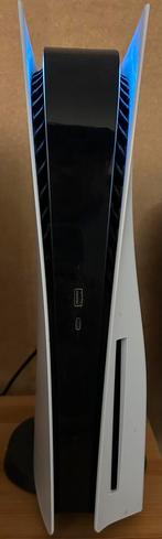 Ps5 disc editie + 2 controllers, Spelcomputers en Games, Spelcomputers | Sony PlayStation 5, Ophalen of Verzenden, Zo goed als nieuw