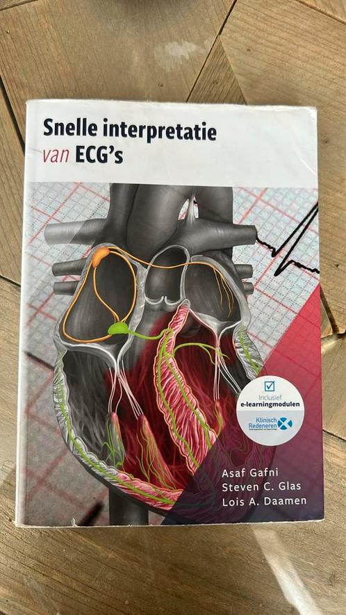 Snelle interpretatie van ECG's, Boeken, Studieboeken en Cursussen, Gelezen, Overige niveaus, Beta, Ophalen of Verzenden