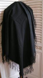 antieke omslagdoek met zijden franjes Dickens nr RR 661, Verzenden, Dames