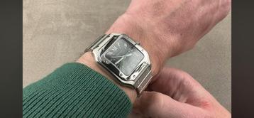 Cartier Santos wat een schoonheid WSSA0061 6-2024 beschikbaar voor biedingen