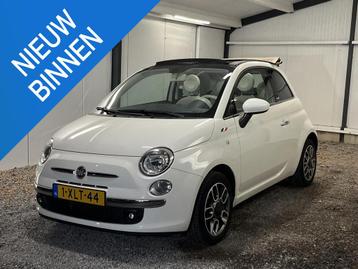 Fiat 500 C 1.2 Lounge CABRIO 2011 WIT 2e EIG(VAN 2014) *73.4 beschikbaar voor biedingen