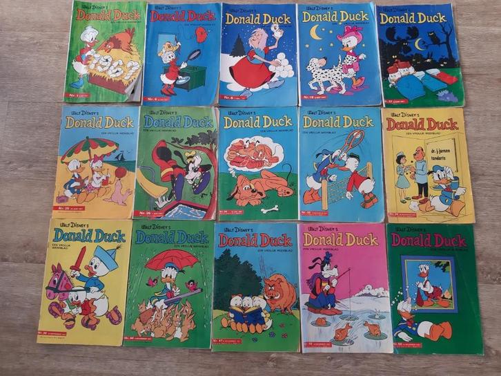 Donald Duck weekbladen jaargang 1967, Boeken, Stripboeken, Gelezen, Meerdere stripboeken, Ophalen of Verzenden