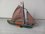 Houten bootje , miniatuur Friese Tjalk, Ophalen of Verzenden, Gebruikt, Schaalmodel