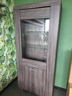 Mooie vitrinekast met Led, Huis en Inrichting, Ophalen, 50 tot 100 cm, Zo goed als nieuw, 150 tot 200 cm