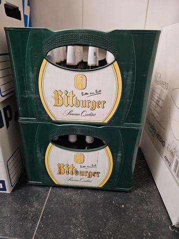 2 kratten Bitburger beschikbaar voor biedingen