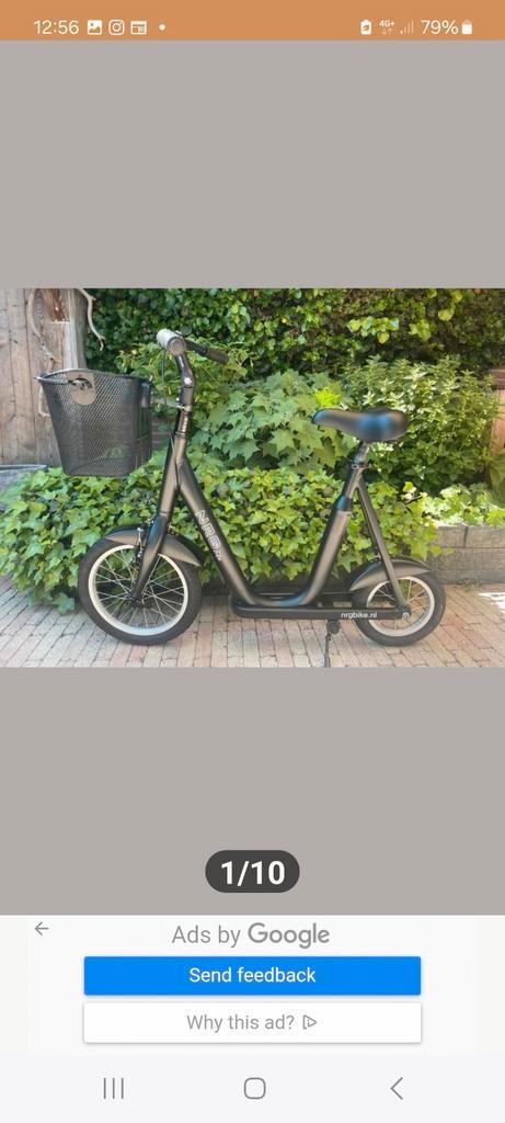 Nrgbike  NRG loopfiets bike loop fiets, Fietsen en Brommers, Steps, Zo goed als nieuw, Ophalen of Verzenden