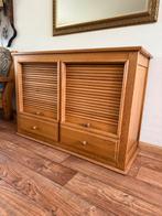 Houten Dressoir met Roldeuren, Antiek en Kunst, Antiek | Meubels | Kasten, Ophalen