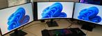 3 x HP Omen monitoren, Computers en Software, Desktop Pc's, Ophalen of Verzenden, Zo goed als nieuw