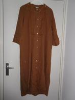 Transfer Bruin/Oranje Lange Jurk Maat M (NIEUW), Maat 38/40 (M), Bruin, Verzenden, Nieuw