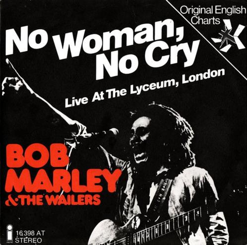 Bob Marley & The Wailers – No Woman, No Cry (Live At The Lyc, Cd's en Dvd's, Vinyl Singles, Gebruikt, Single, Overige genres, 7 inch