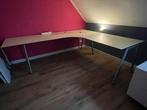 Groot hoekbureau, Huis en Inrichting, Bureaus, Ophalen, In hoogte verstelbaar
