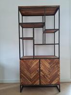 Nieuw Acaciahout Wandkast Giza Feelings, Huis en Inrichting, Ophalen, Zo goed als nieuw, Minder dan 150 cm, 150 tot 200 cm