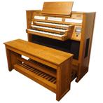 Content Cantate 346 Occasion Donker Eiken Orgel, Ophalen of Verzenden, Zo goed als nieuw, 3 klavieren, Orgel