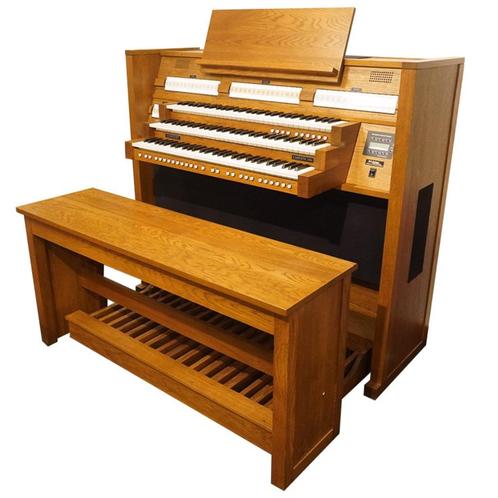 Content Cantate 346 Occasion Donker Eiken Orgel, Muziek en Instrumenten, Orgels, Zo goed als nieuw, Orgel, 3 klavieren, Ophalen of Verzenden