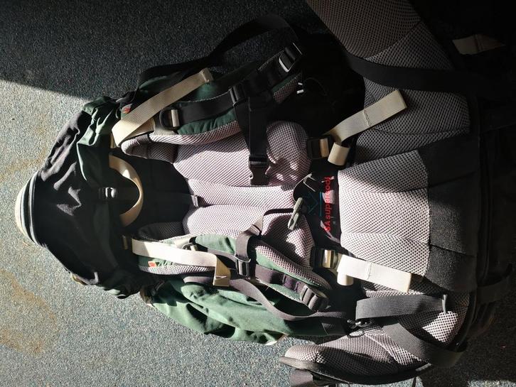 Backpack 80L en 50L, Sieraden, Tassen en Uiterlijk, Tassen | Reistassen en Weekendtassen, Gebruikt, 30 cm of meer, Ophalen