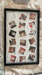Retro fotolijst met insteek Polaroid hoesjes, Minder dan 50 cm, Ophalen of Verzenden, Zo goed als nieuw, 50 tot 75 cm
