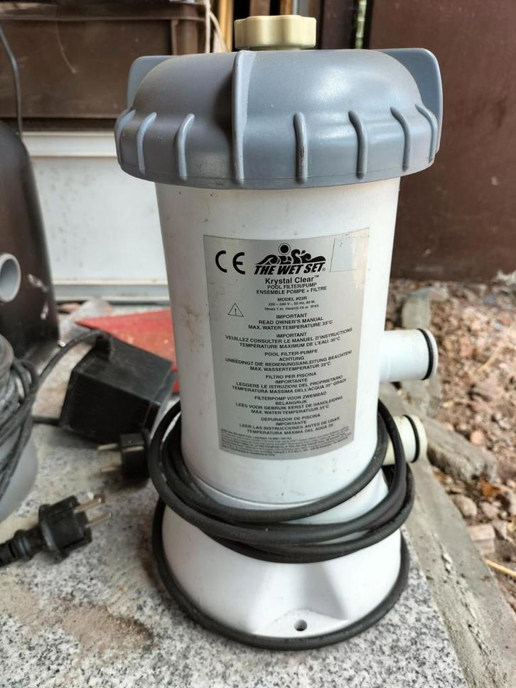 Intex Krystel clear filterpomp, Tuin en Terras, Zwembad-toebehoren, Gebruikt, Ophalen of Verzenden