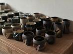 Handgemaakte keramische kopjes – uniek design – steengoed, Ophalen of Verzenden, Nieuw, Overige materialen, Minder dan 25 cm