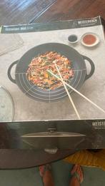 Gietijzeren wok, Ophalen of Verzenden, Zo goed als nieuw