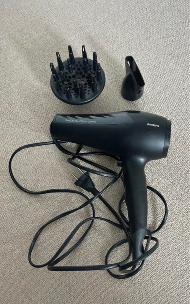 Philips salondry föhn, Ophalen of Verzenden, Zo goed als nieuw, Haarverzorging