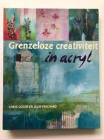 Grenzeloze creativiteit in acryl, Boeken, Chris Cozen, Zo goed als nieuw, Verzenden, Tekenen en Schilderen