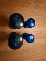 Dumbbells halters 5 kg en 2 kg, Sport en Fitness, Fitnessmaterialen, Ophalen, Zo goed als nieuw, Dumbbell