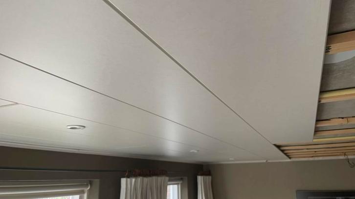 Gratis Systeemplafond Panelen, 40m2., Doe-het-zelf en Verbouw, Platen en Panelen, Gebruikt, Overige materialen, Minder dan 20 mm