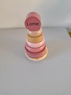 Tuimelstapelaar Little Dutch ! met naam Lotte !, Kinderen en Baby's, Kraamcadeaus en Geboorteborden, Ophalen, Gebruikt