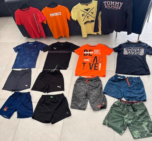Kledingpakket 164 merk Puma Jack&Jones Tommy Hilfiger shirt, Kinderen en Baby's, Kinderkleding | Maat 164, Gebruikt, Jongen, Overige typen