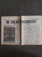 W.O.1 De Soldatencourant 1914, orgaan voor  Leger en Vloot, Nederland, Krant, Ophalen of Verzenden, Voor 1920