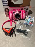 VTech KidiZoom Duo DX – Roze, Ophalen of Verzenden, Zo goed als nieuw