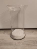 Glazen Vaas - Transparant 30 cm hoog, Huis en Inrichting, Woonaccessoires | Vazen, Overige kleuren, Ophalen of Verzenden, Minder dan 50 cm