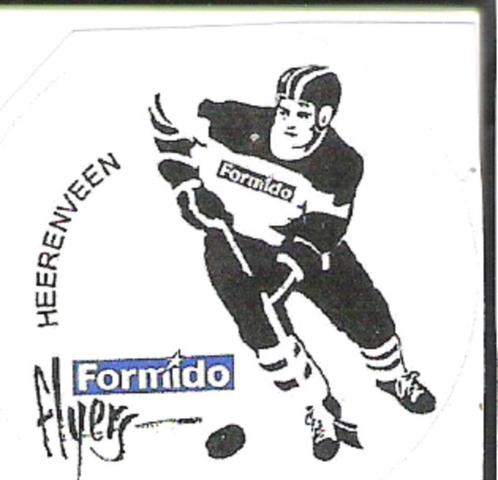 Gezocht ijshockey sticker + badge Formido Flyers Heerenveen, Sport en Fitness, IJshockey, Zo goed als nieuw, Overige typen, Ophalen of Verzenden