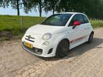 Fiat 500 1.4 Abarth 2009 wit, Auto's, Voorwielaandrijving, 15 km/l, Zwart, 4 cilinders